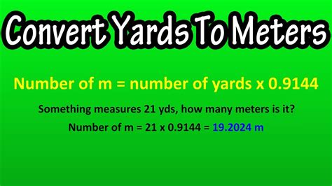 uyds|Convert yards to meters .